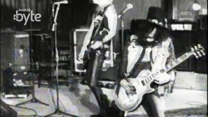 #AWANIByte: Sweet Child O' Mine video muzik era 80an cecah 1 bilion tontonan