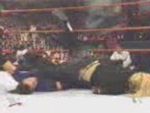 WWE - Jeff Hardy - 450 Splash On Matt Hardy