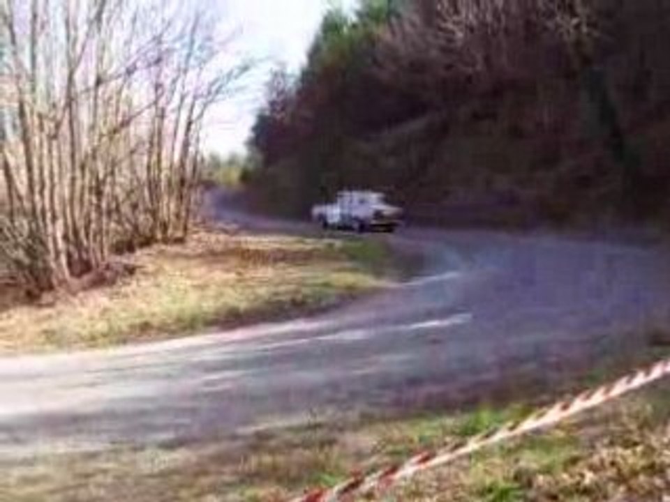 R10 AU RALLYE DE L'ESPINOUSE 2008