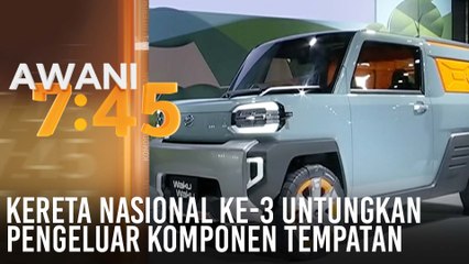 Kereta Nasional Ketiga akan untungkan pengeluar komponen tempatan
