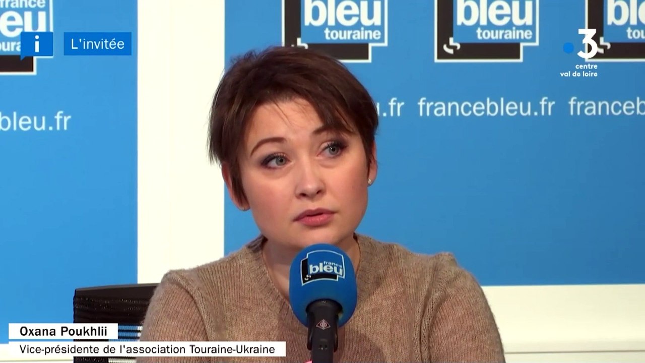 L'invité du 6/9 est OXANA POUKHILL, Vice-Présidente de l'association Touraine-Ukraine