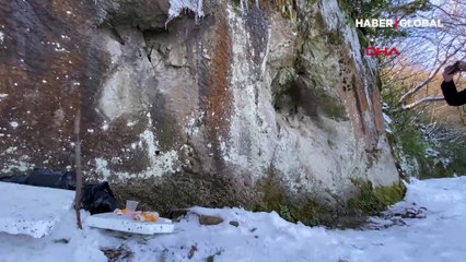 Bartın'da astsubay ve uzman çavuş dinamitle define ararken yakalandı