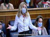 El repaso de Yolanda Díaz a Carolina España (PP): 