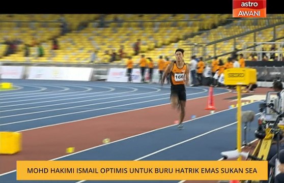 Mohd Hakimi Ismail optimis untuk buru hatrik emas Sukan Sea