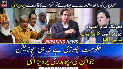 Haven't left govt, nor joined opposition: Chaudhry Pervaiz Elahi