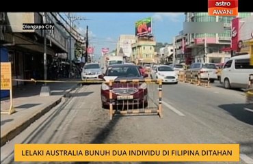 Lelaki Australia bunuh dua individu di Filipina ditahan