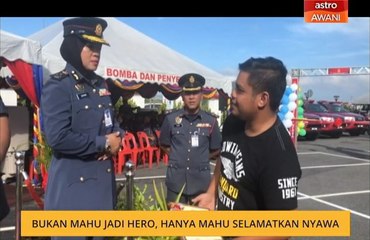 Bukan mahu jadi hero, hanya mahu selamatkan nyawa