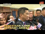 Tumpuan AWANI 7:45 - Kenyataan Azmin peribadi - Anwar & apa pendirian DAP?