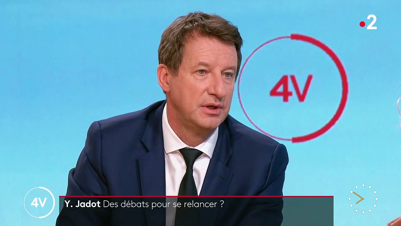 Yannick Jadot invité de "Télématin" face à Caroline Roux