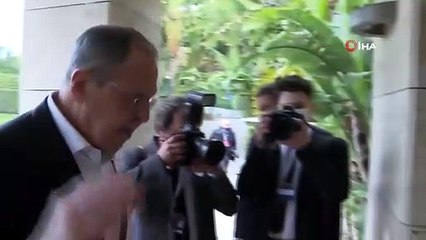 Bakan Çavuşoğlu ile Rus mevkidaşı Lavrov'dan Moskova'da Montrö vurgusu