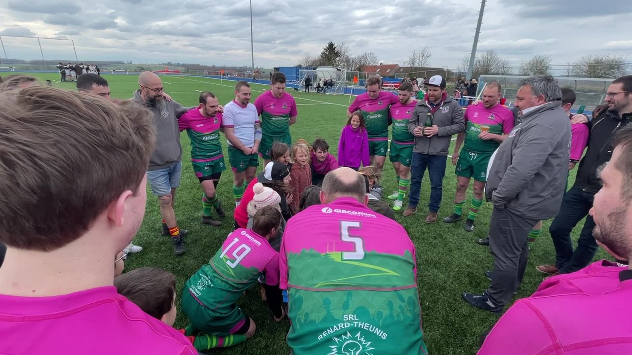 Les jeunes sont venues encourager les Collines