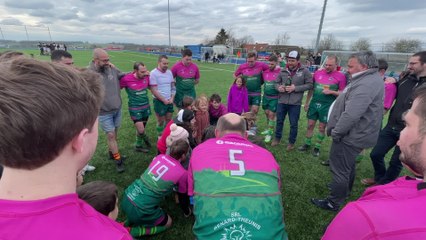 Les jeunes sont venues encourager les Collines