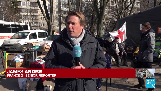 'It's a slaughter': Civilians evacuated amid bombing in Ukrainian suburb of Irpin