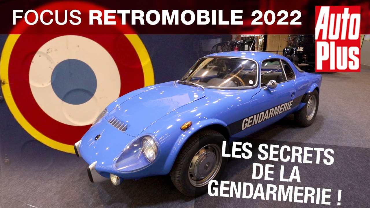 Rétromobile 2022 : les secrets de la gendarmerie !