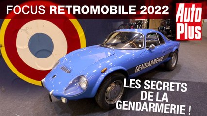 Rétromobile 2022 : les secrets de la gendarmerie !