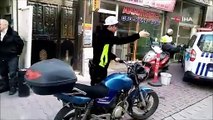 Motosikletinin değeri kadar ceza yedi