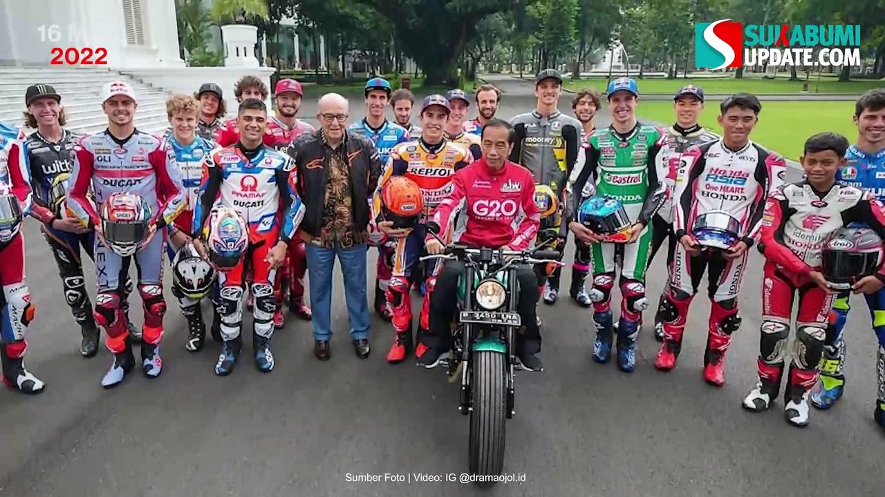 Viral Driver Ojol Nyelonong di Rute Parade MotoGP, Aksinya Dadah-dadah Curi Perhatian Publik