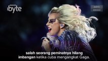 #AWANIByte: Lady Gaga X-ray satu badan selepas terjatuh dari pentas konsert