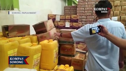 Masyarakat Tidak Perlu Panik 9 Kontainer Minyak Goreng Dalam Perjalanan Menuju Kota Sorong