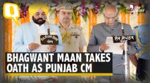 Watch | AAP's Bhagwant Mann Being Sworn in as Punjab Chief Minister at Bhagat Singh's Village
