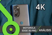 Motorola Edge 30 Pro, prueba de vídeo (trasera, noche, 4k)