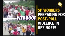 Old Video Shared as Samajwadi Party Supporters 'Preparing for Violence'