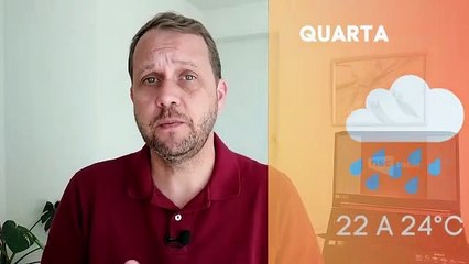 Quarta-feira tem previsão de alto volume de chuva em SC