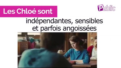 Découvrez le caractère des Chloé !