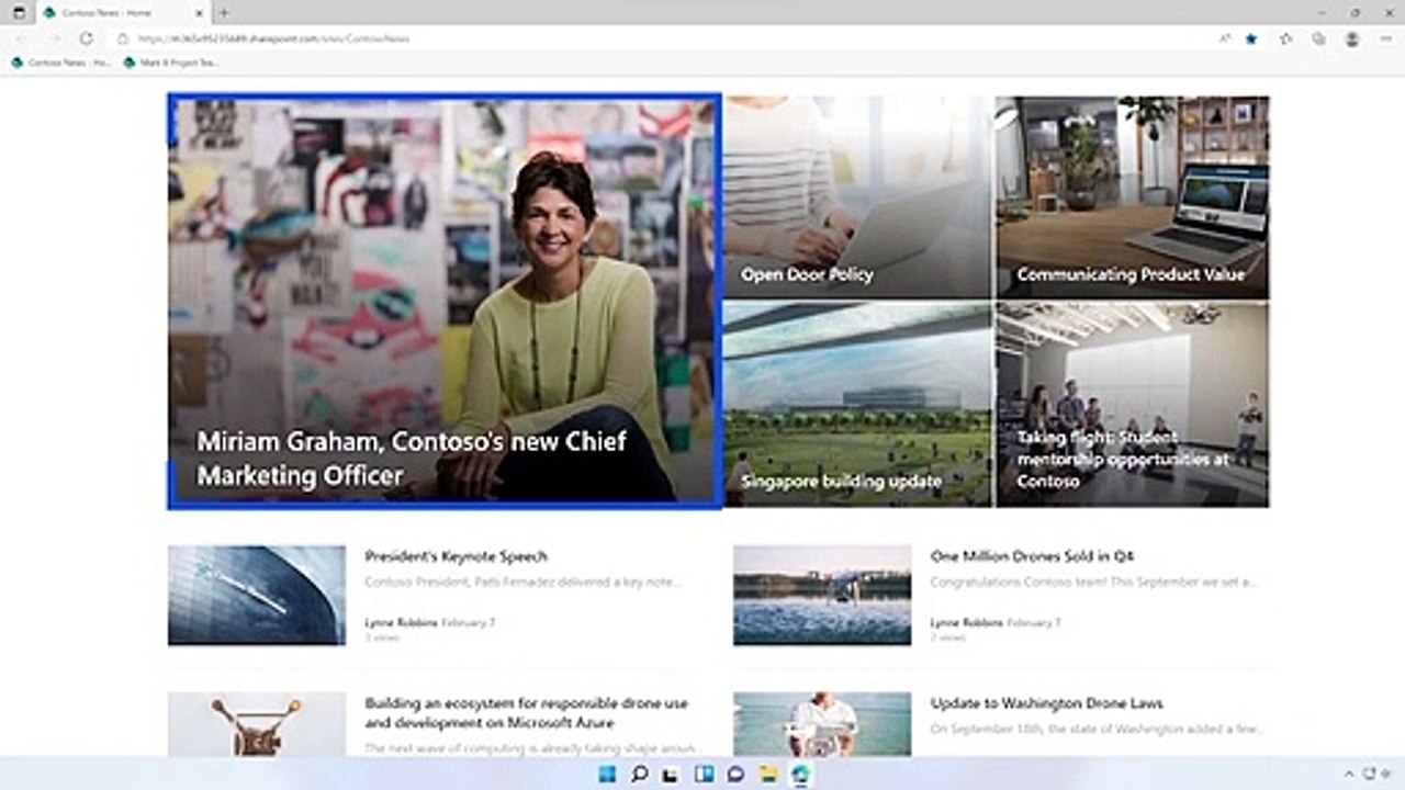 Automatic image descriptions in Microsoft Edge