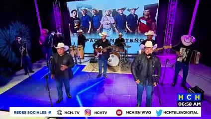 VIDEO | En #HCHMatutino nos deleita el Grupo Impacto Norteño 504, quienes se trasladaron desde Ocotepeque