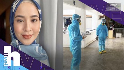 h Live! - Bella Dally & suami tawar khidmat sanitasi percuma di masjid