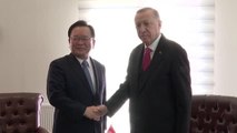 ÇANAKKALE - Cumhurbaşkanı Erdoğan, Güney Kore Başbakanı Kim Boo-Kyum'u kabul etti