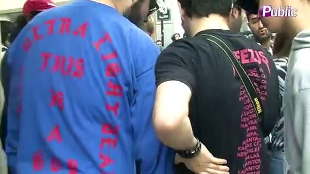 Kanye West : masse de fans au rendez-vous à la boutique éphémère Pablo à Paris ! Public.fr y était