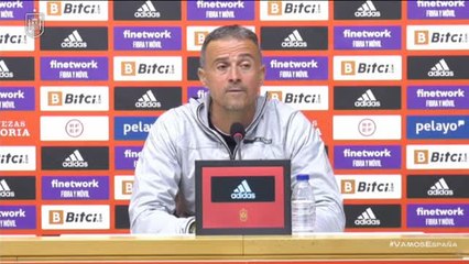 Luis Enrique, sobre Pedri: "Hombre si te comparan con Messi, mala comparación no va a ser"