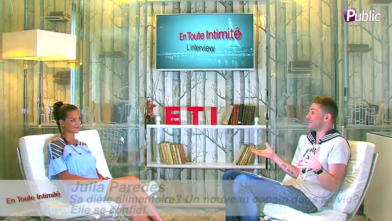 En Toute Intimité : Julia Paredes (Anges 7) : Si j’ai un chéri, je n’en parlerais pas !