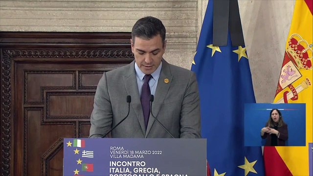 Sanchez: Guerra Putin causa crisi energia, bisogna agire ora. Risposta Ue sia comune