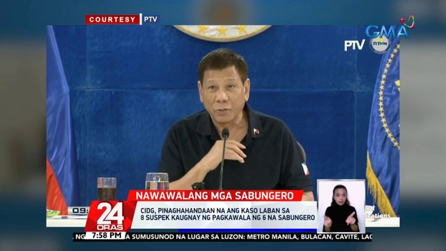 CIDG, pinaghahandaan na ang kaso laban sa 8 suspek kaugnay ng pagkawala ng 6 na sabungero | 24 Oras
