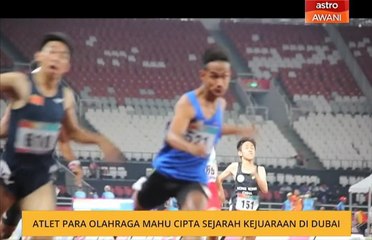 Atlet para olahraga mahu cipta sejarah kejuaraan di Dubai