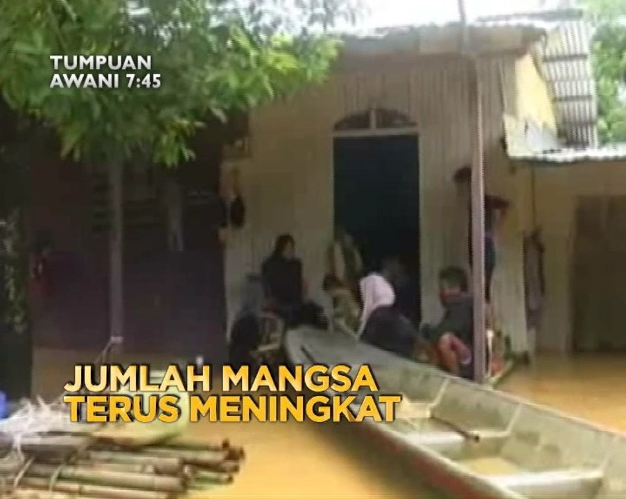 Tumpuan 7.45: Karmaine Sardini calon PH & jumlah mangsa banjir terus meningkat