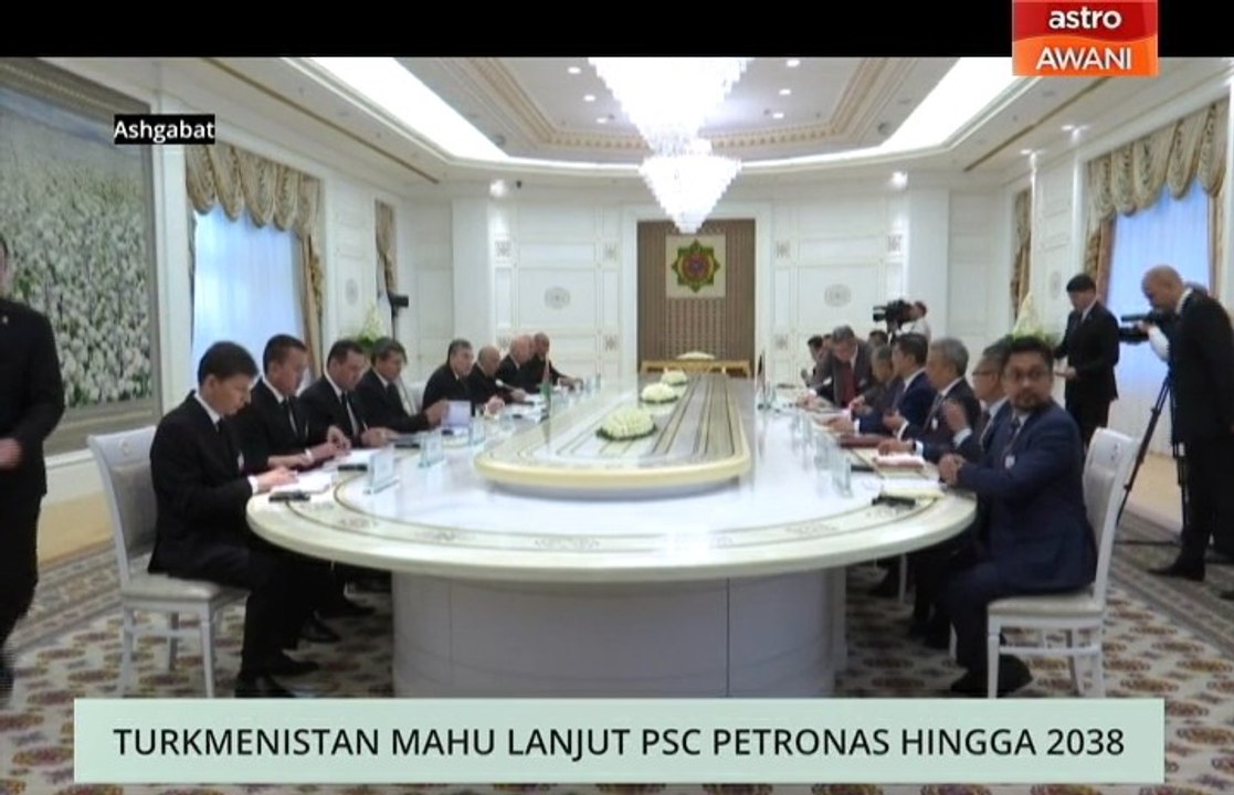 Niaga AWANI: Turkmenistan mahu lanjut PSC PETRONAS hingga 2038