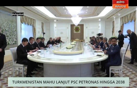 Niaga AWANI: Turkmenistan mahu lanjut PSC PETRONAS hingga 2038
