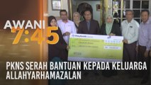 PKNS serah bantuan kepada keluarga AllahyarhamAzalan
