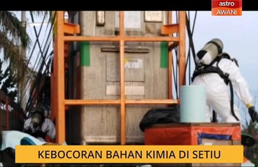 Kebocoran bahan kimia di Setiu