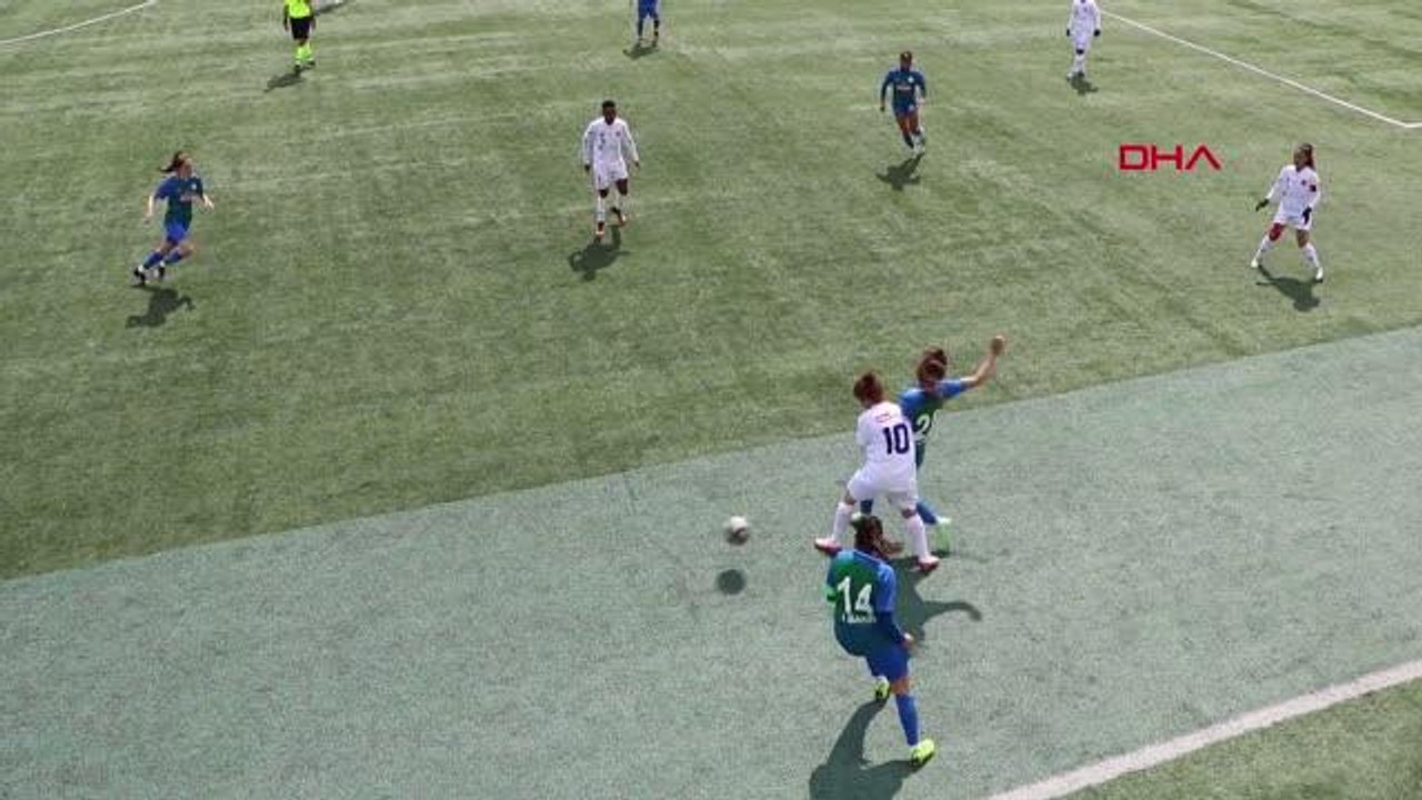SPOR Hakkarigücü Kadın Futbol Takımı, Çaykur Rizespor'u 1-0 yendi