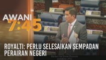 Royalti: Perlu selesaikan sempadan perairan negeri