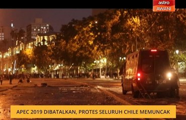 APEC 2019 dibatalkan, protes seluruh Chile memuncak