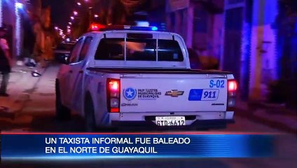 Se hizo pasar por pasajero y le disparó por no dejarse robar en Guayaquil