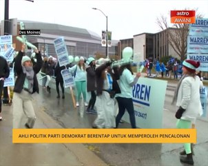 Ahli politik Parti Demokrat berentap untuk memperoleh pencalonan