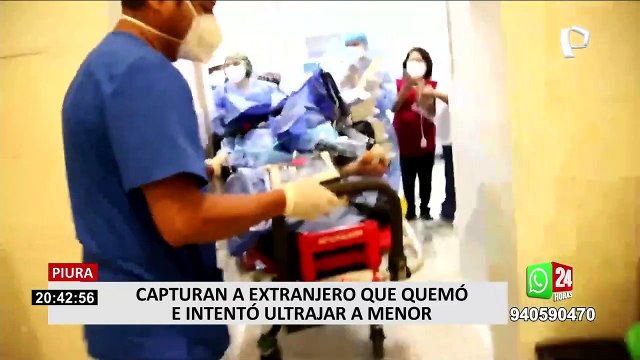 Piura: Policía capturó a extranjero acusado de quemar e intentar violar a su sobrina