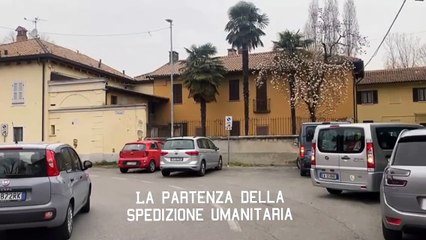 Descargar video: È partita da Peschiera, una carovana di aiuti umanitari per i profughi ucraini. Sostieni  la spedizione umanitaria.